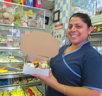 Argentinian mini-pastries in Jackson Heights
